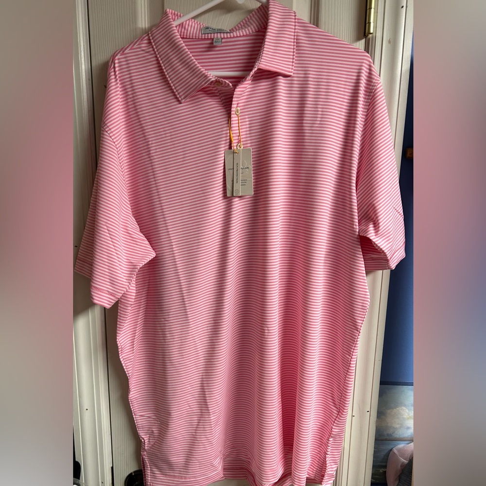 Peter Millar Crown Sport Men's Hales Performance Jersey Polo